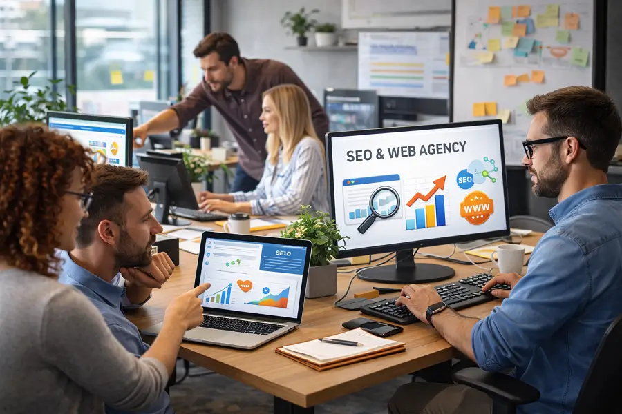 agence web au travail
