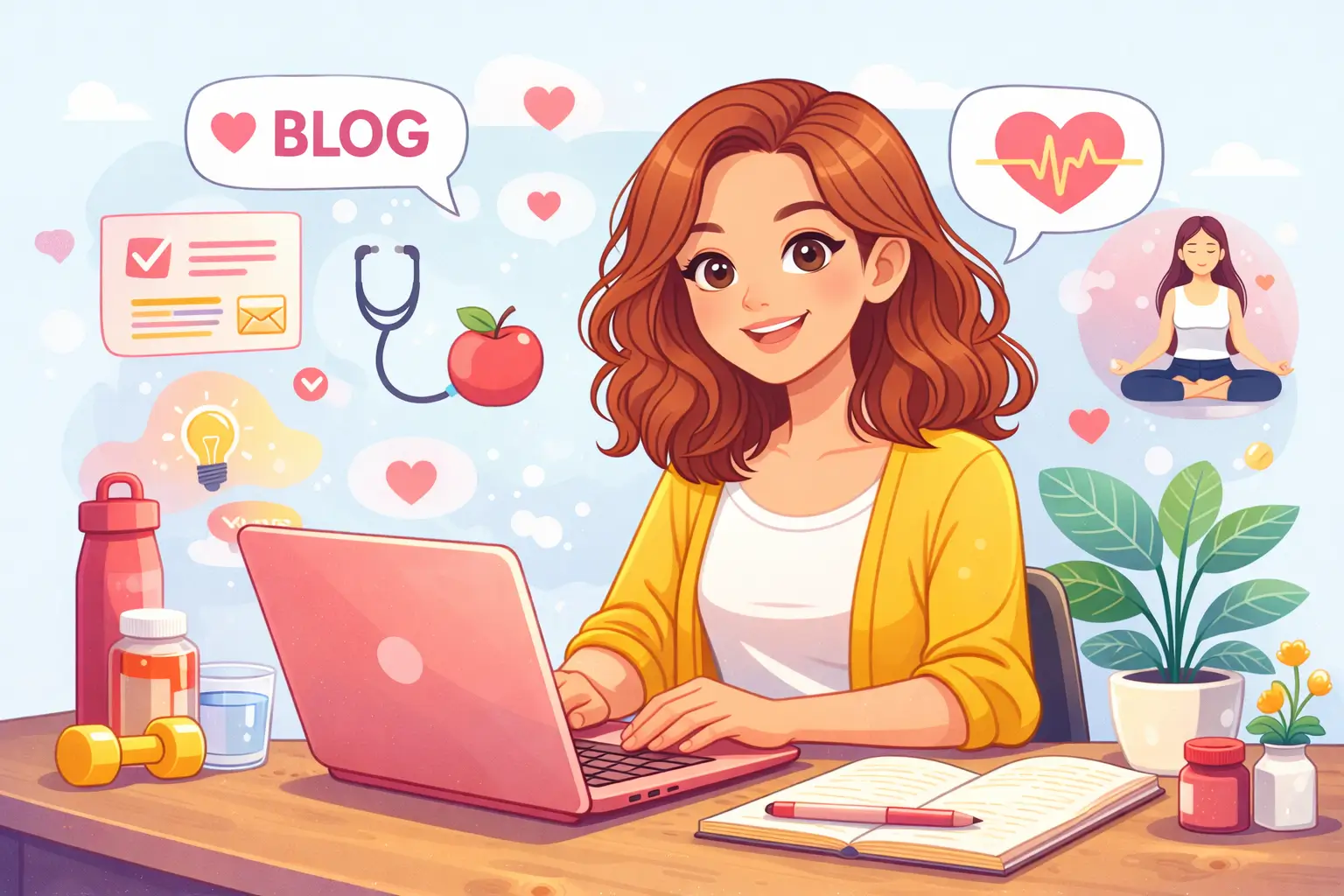 rédactrice blog sante